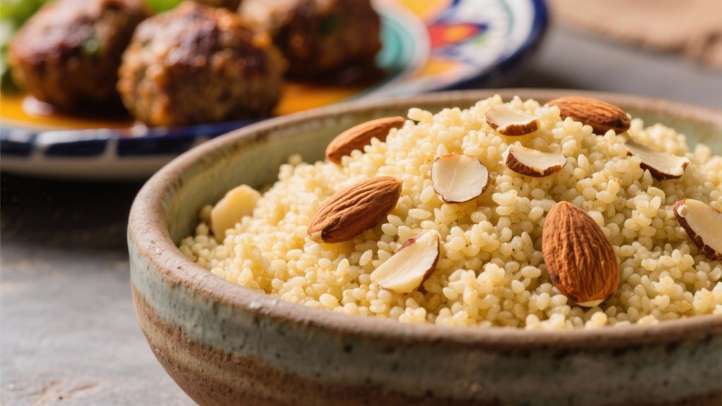 buttery almond couscous delight