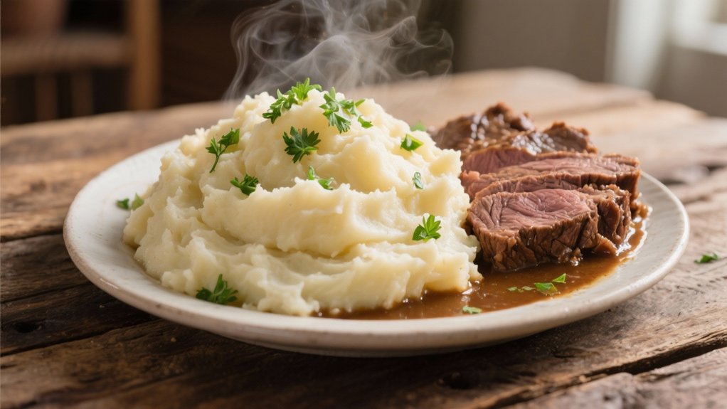 buttery creamy mashed potatoes