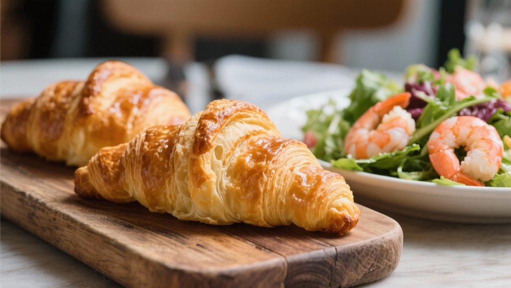 buttery croissants enhance meals
