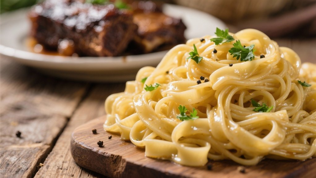 buttery egg noodle perfection
