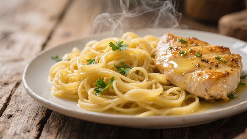 buttery egg noodles perfection