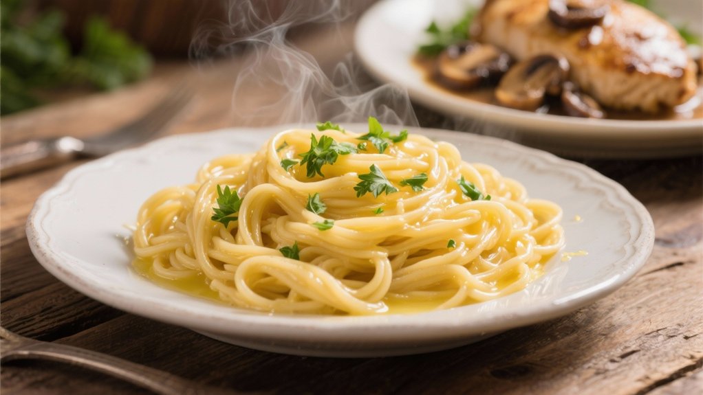 buttery egg noodles recipe