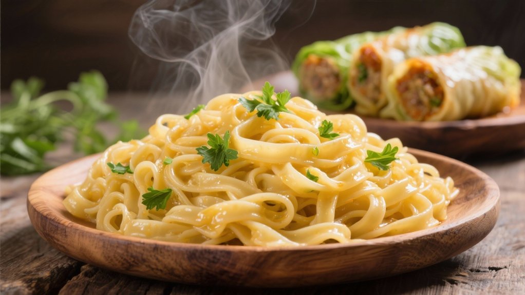 buttery egg noodles recipe