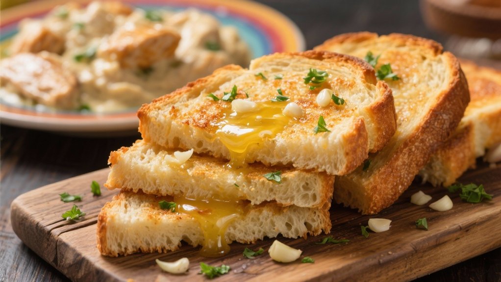buttery garlic bread recipe