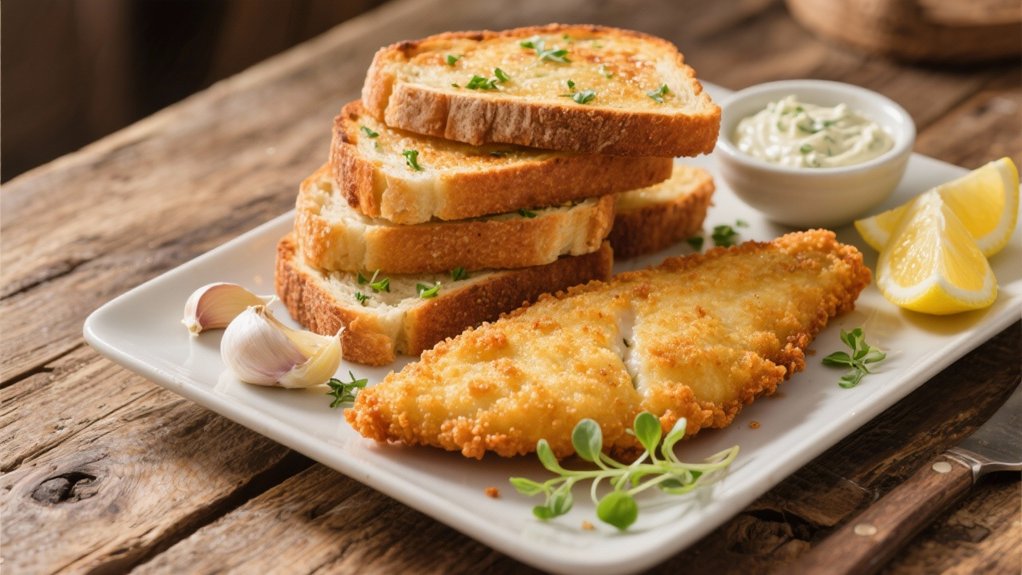 buttery garlic bread variations