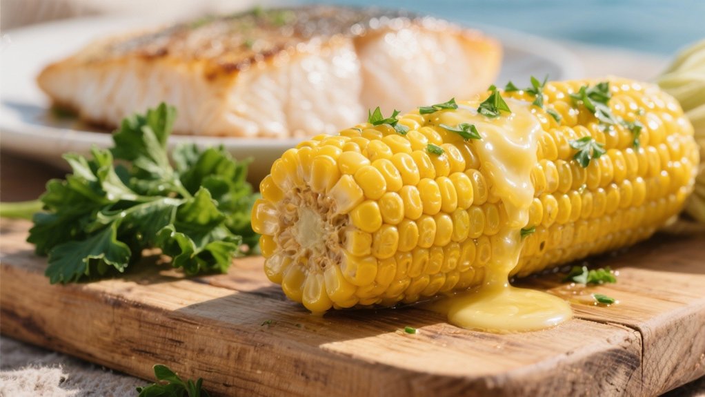 buttery grilled corn perfection