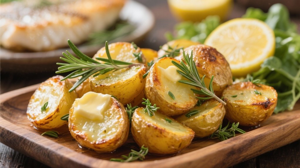 buttery herb roasted potatoes recipe