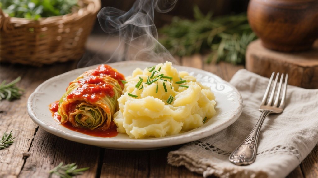 buttery mashed potatoes comfort