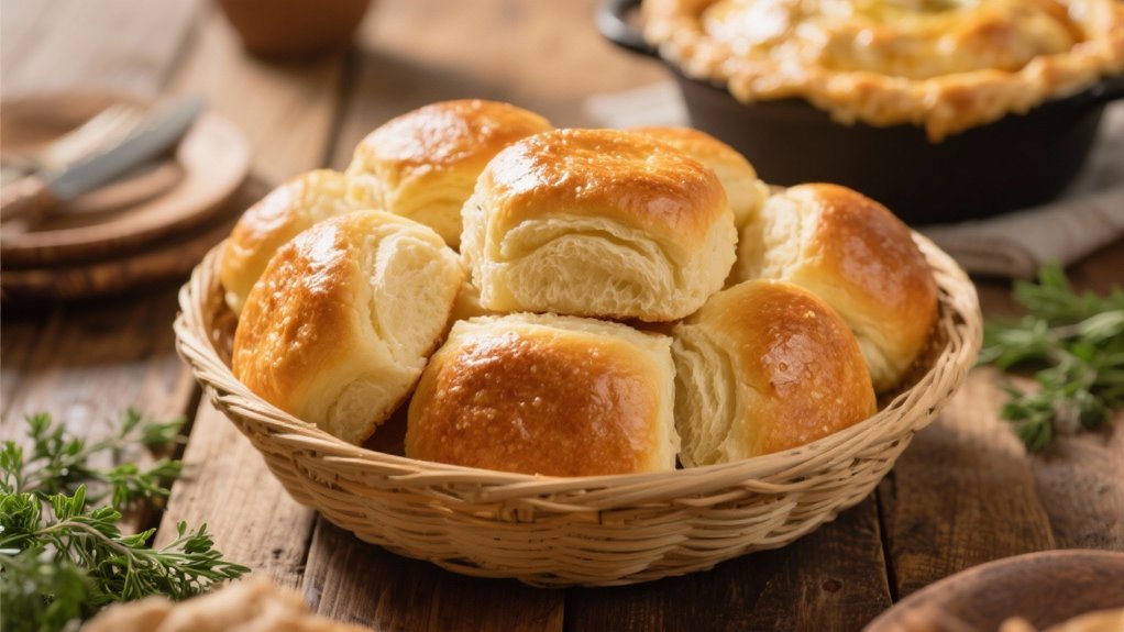 buttery rolls enhance meals