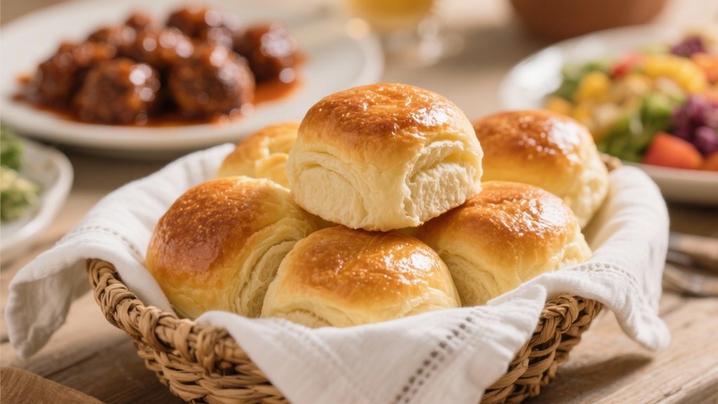 buttery rolls for bbq