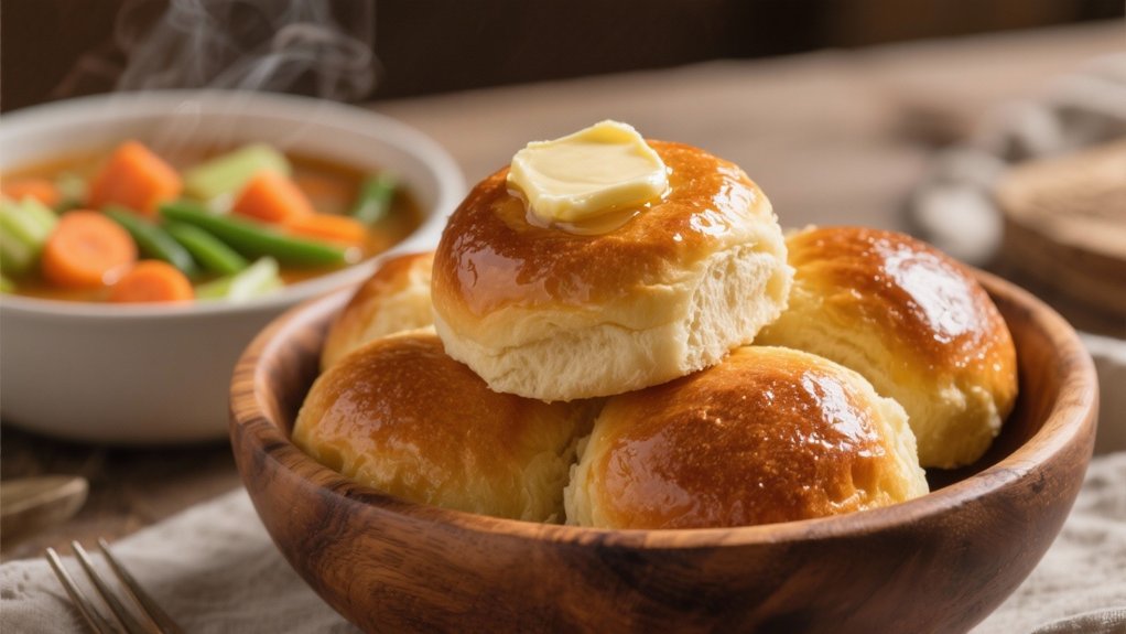 buttery rolls for soup