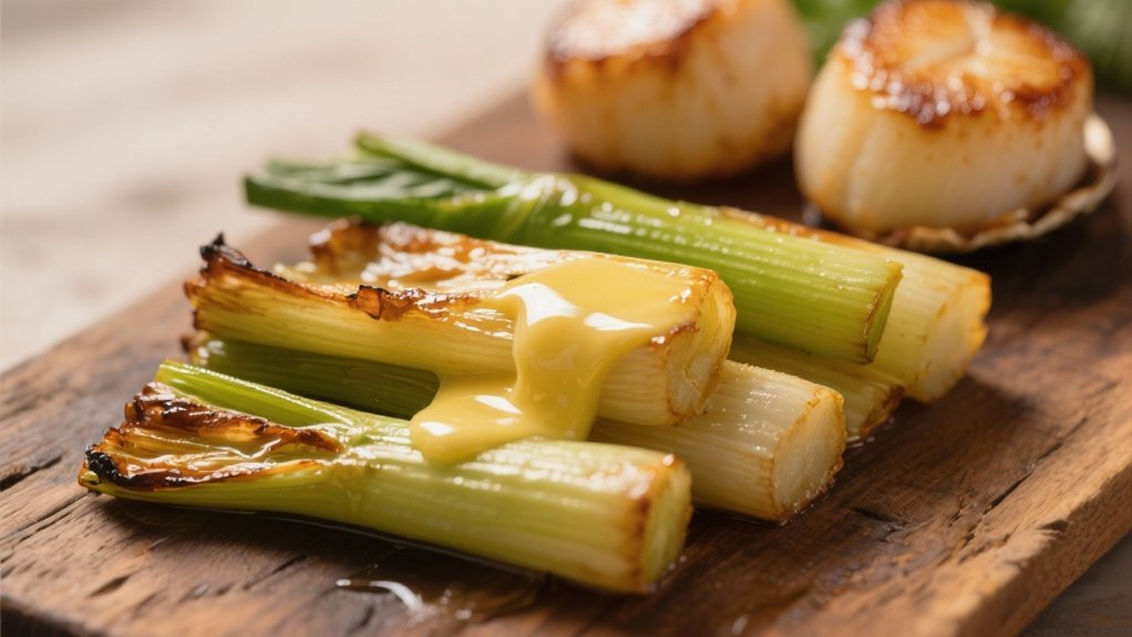 buttery sweet elegant leeks