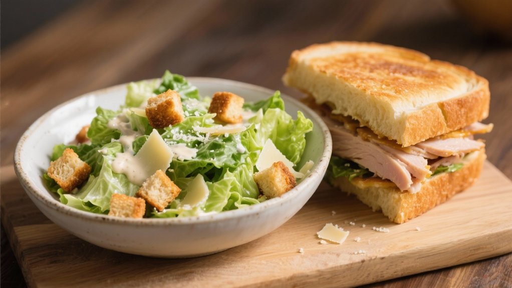 caesar salad complements sandwiches