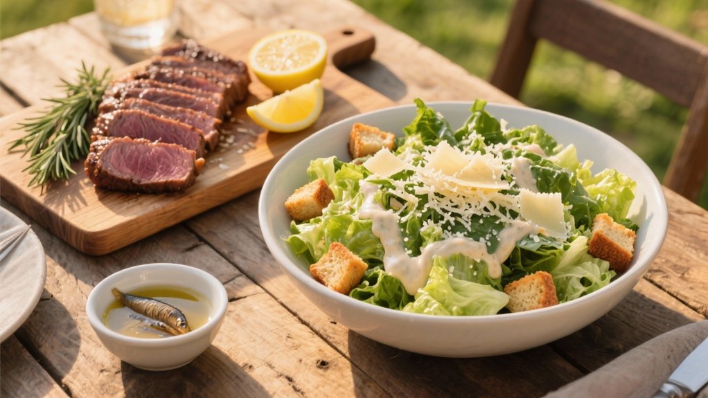 caesar salad complements tri tip