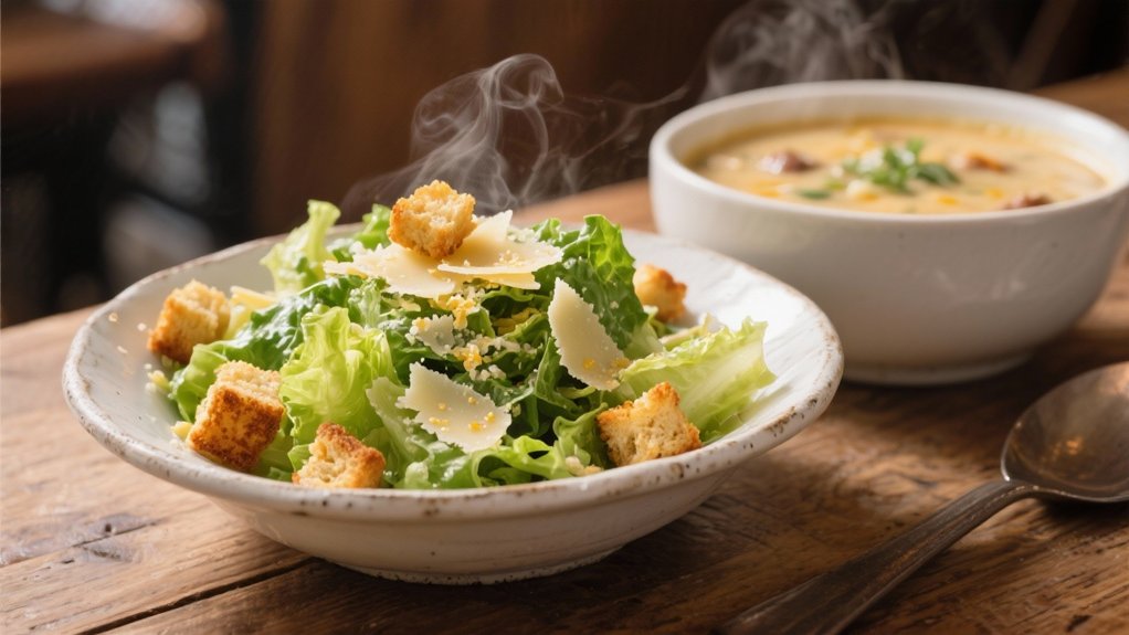 caesar salad complements zuppa toscana