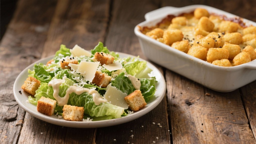 caesar salad enhances meal