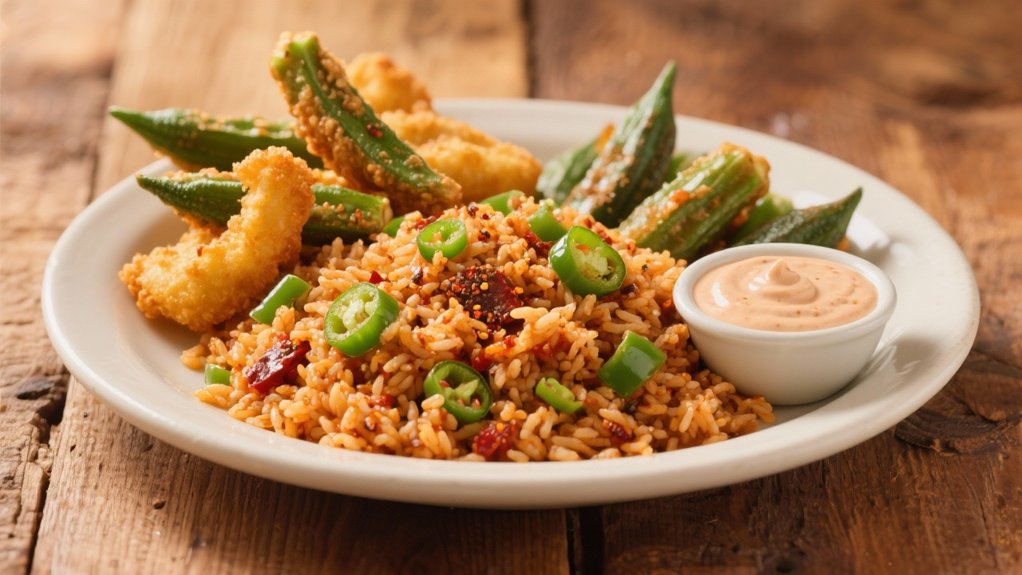 cajun rice with organ meats