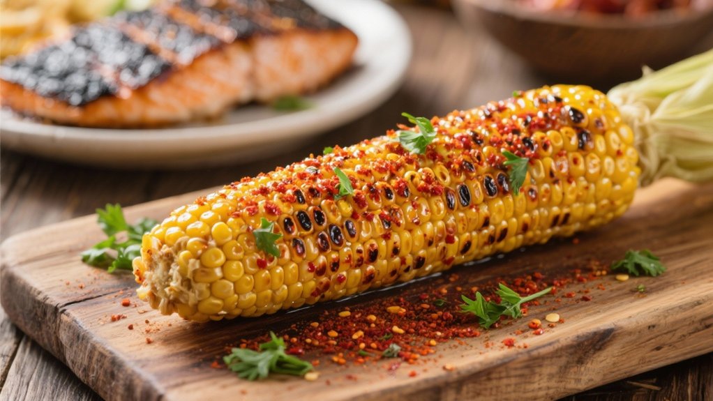 cajun spiced roasted sweet corn