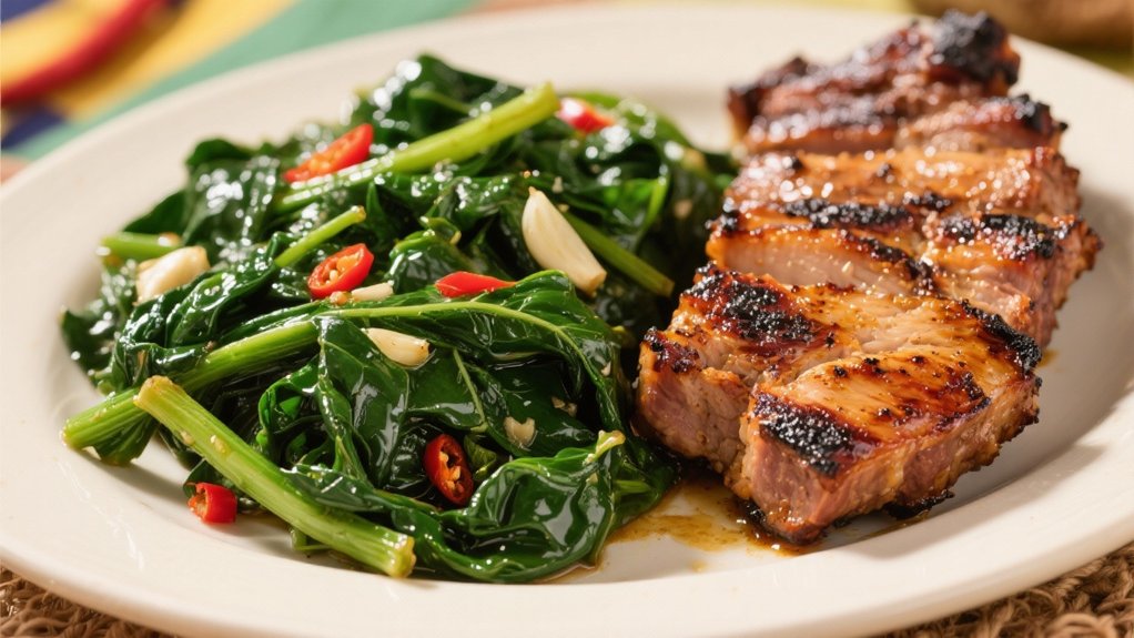 callaloo nutritious caribbean side dish