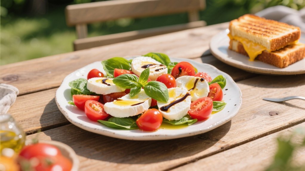 caprese salad elevates lunches