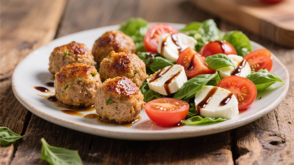 caprese salad enhances dinner
