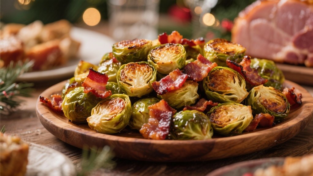 caramelized brussels sprouts bacon