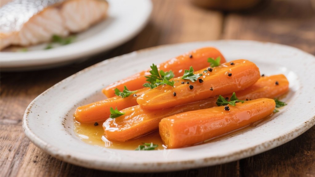 caramelized honey glazed carrots recipe