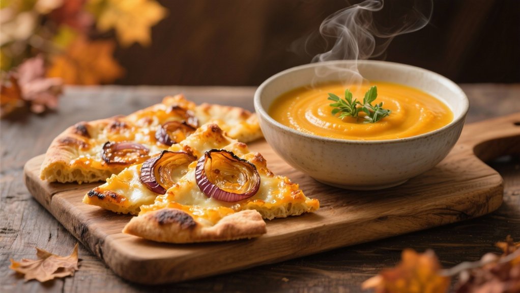 caramelized onion flatbread delight