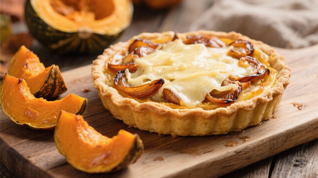 caramelized onion gruyere tart
