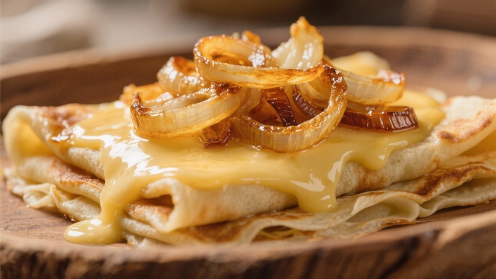 caramelized onions and gruy re