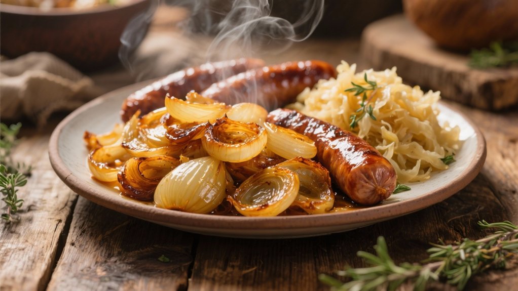 caramelized onions enhance flavors
