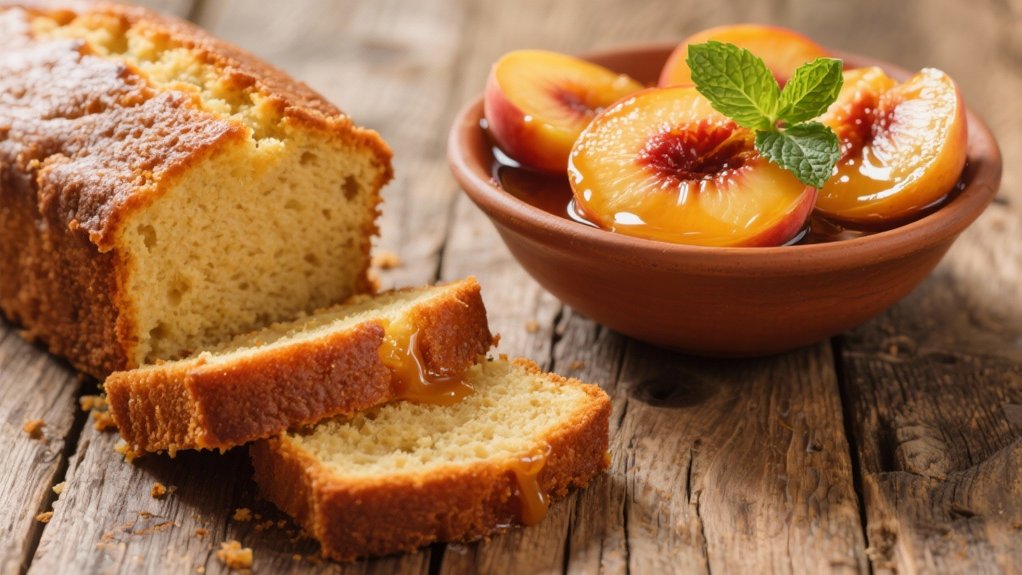 caramelized peaches enhance desserts
