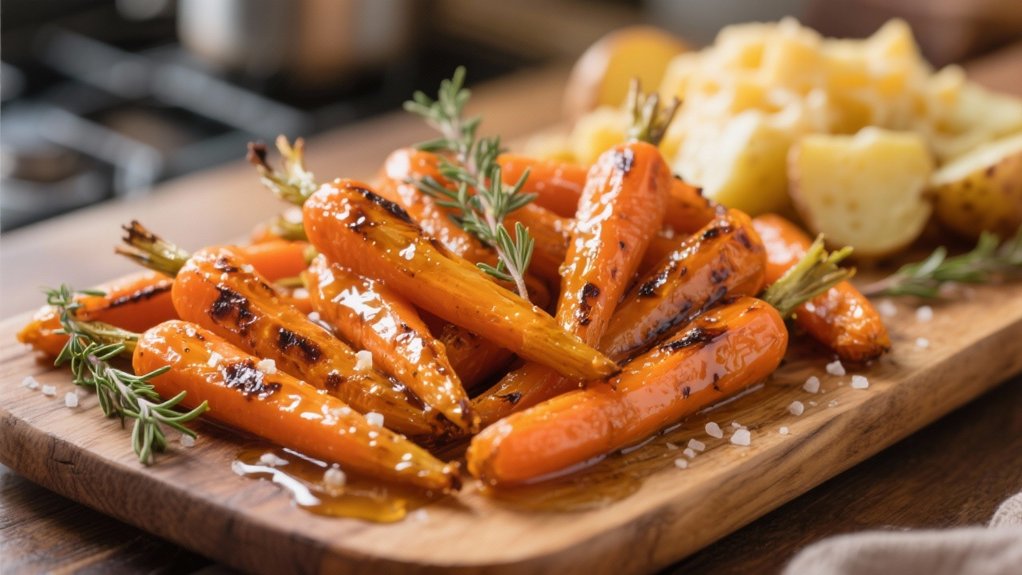 caramelized roasted carrot seasoning