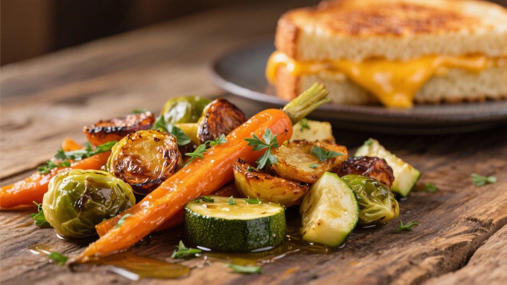 caramelized roasted vegetable delight