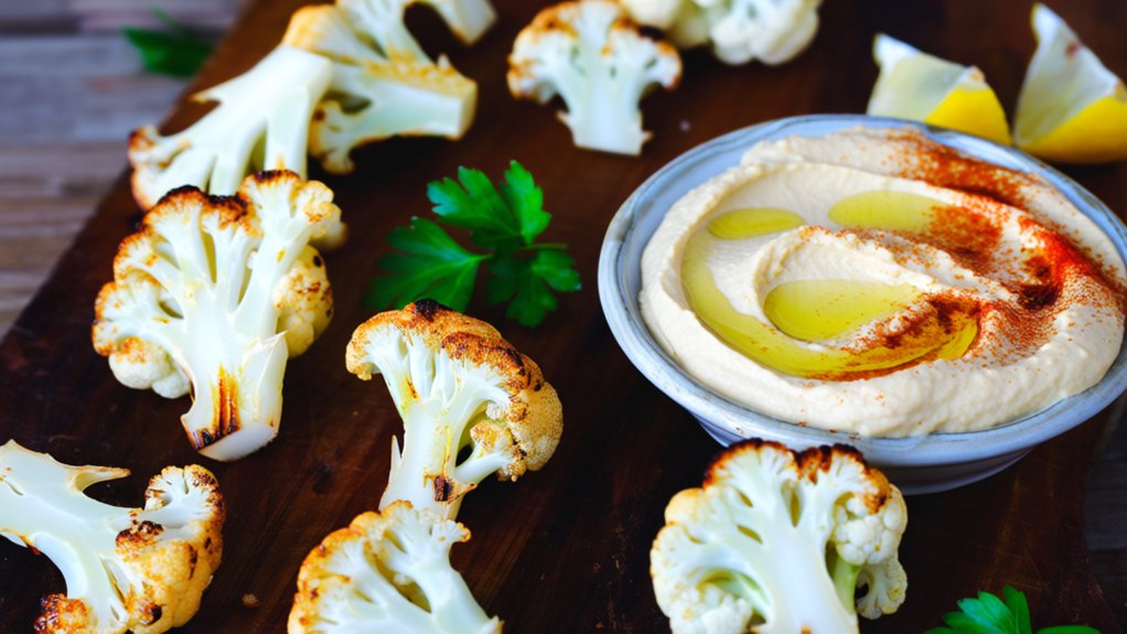 cauliflower florets for hummus