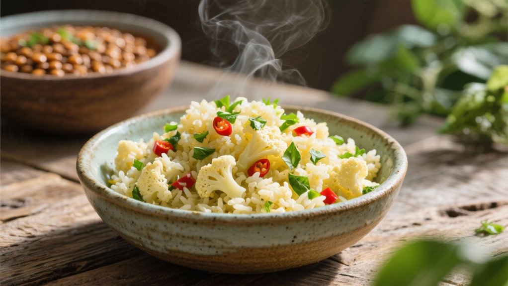 cauliflower rice enhances meals