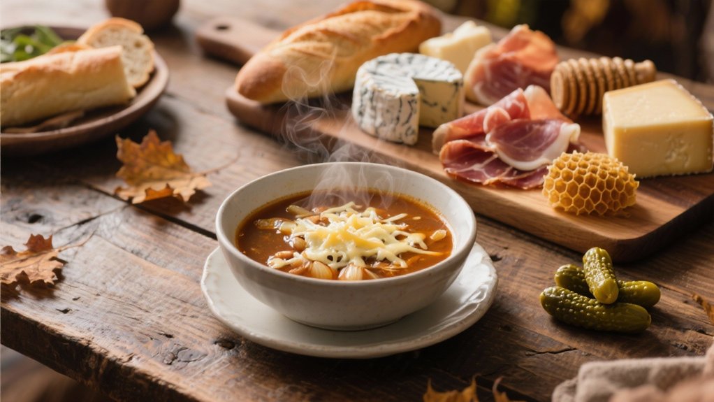 charcuterie board soup pairing
