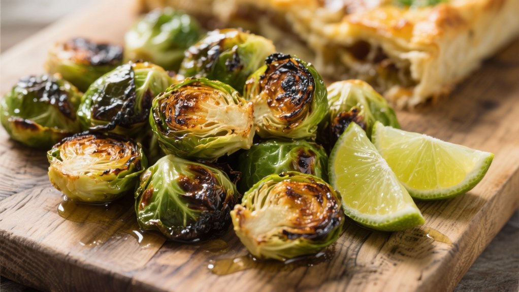 charred brussels sprouts delight