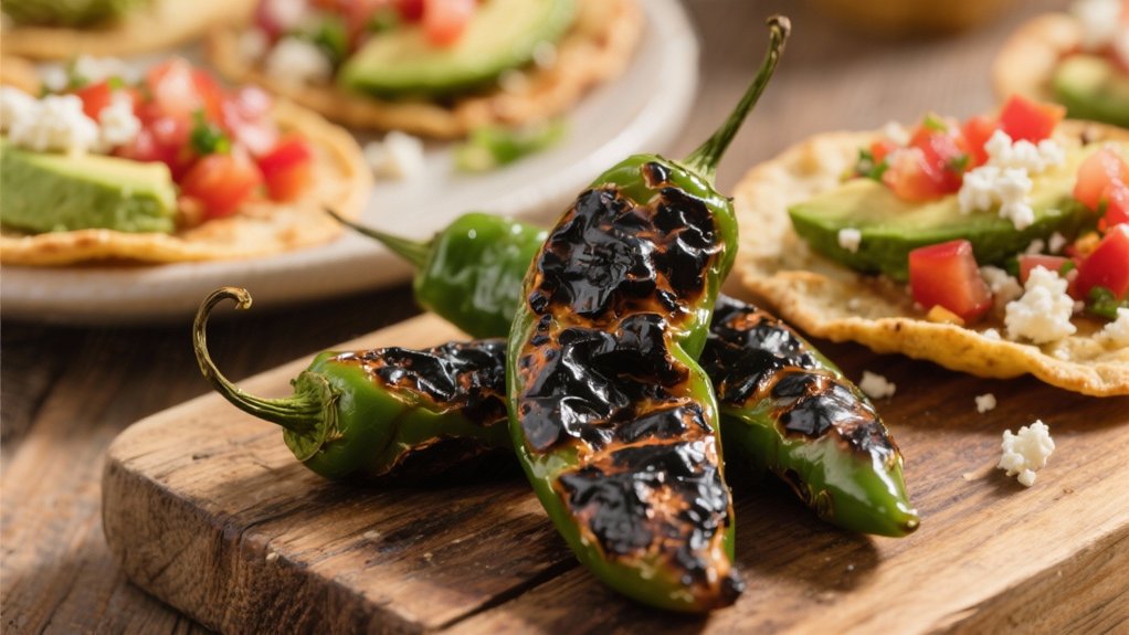charred jalape os enhance tostadas
