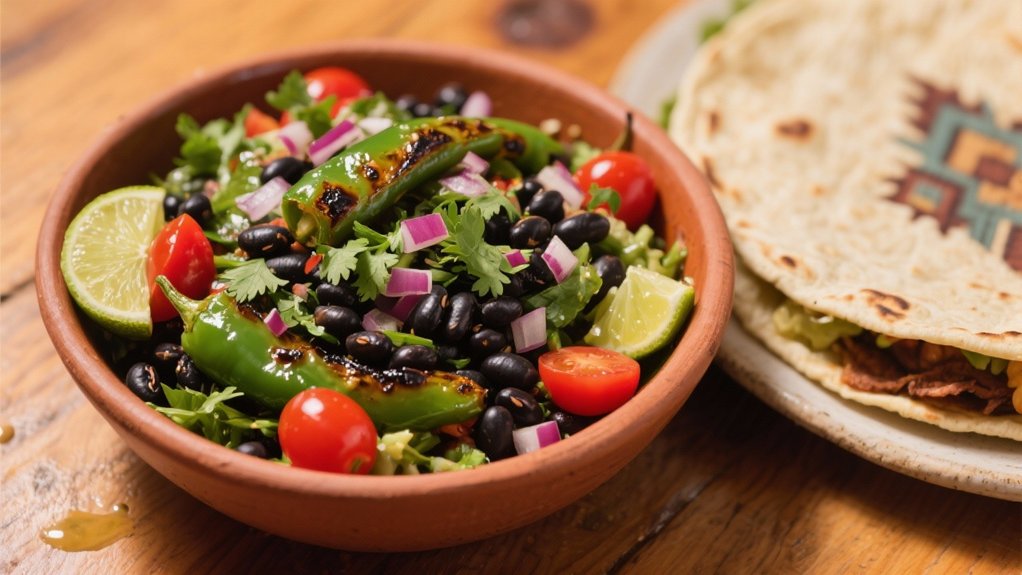 charred poblano salad recipe