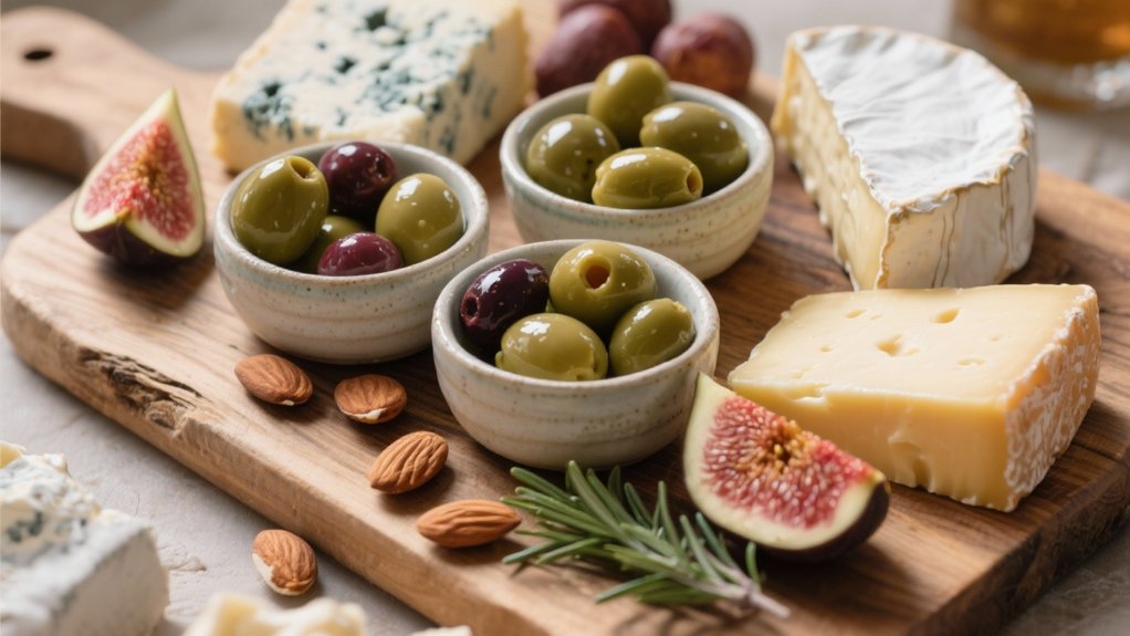 cheese and olive pairings