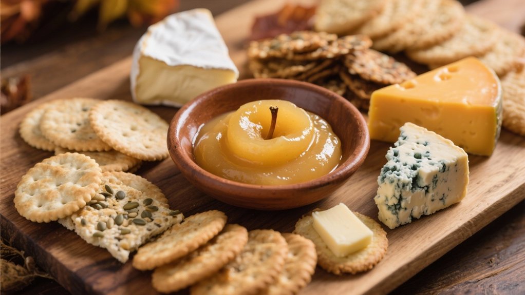 cheese crackers applesauce delight