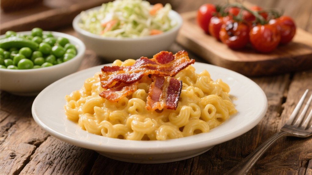 cheesy bacon pasta delight
