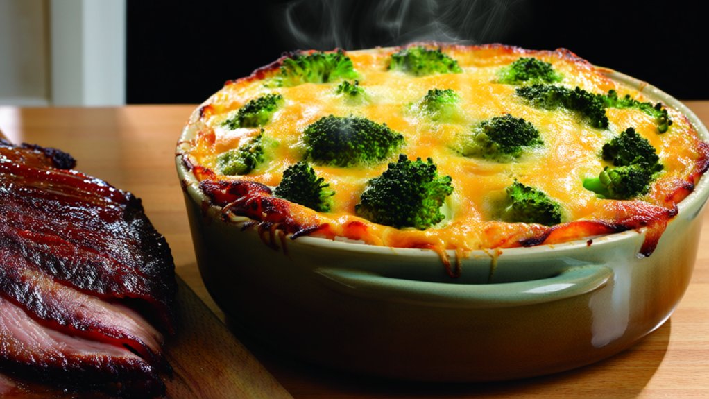 cheesy broccoli rice casserole