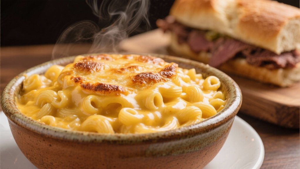 cheesy comfort food pairing