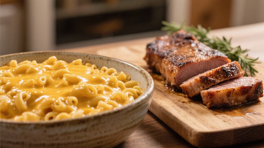 cheesy comfort food pairing