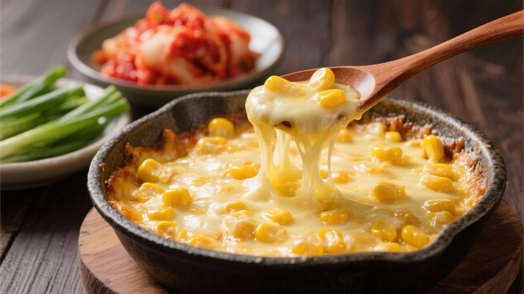cheesy corn comfort food