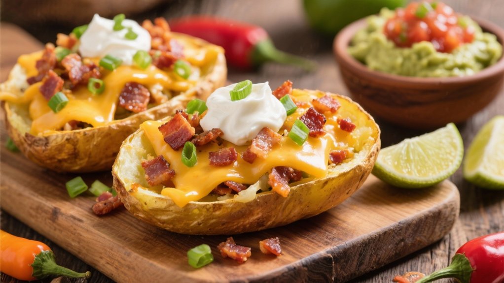 cheesy crispy potato appetizers