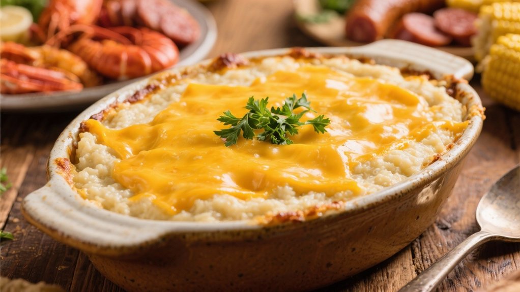 cheesy grits comfort casserole