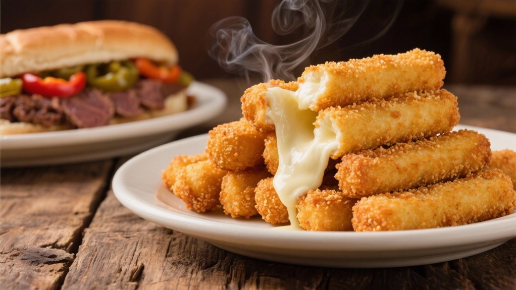 cheesy indulgence with dips